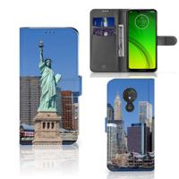 Motorola Moto G7 Power | Flip Cover | Vrijheidsbeeld - thumbnail