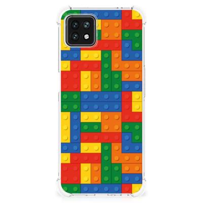 OPPO A53 5G | A73 5G Doorzichtige Silicone Hoesje Blokken OPPO A53 5G | A73 5G Doorzichtige Silicone Hoesje Blokken