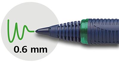 Rollerpen schneider one business 0.6mm groen | 10 stuks