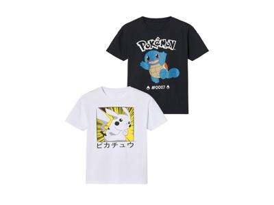 2 kinder T-shirts (Pokémon, 146/152)