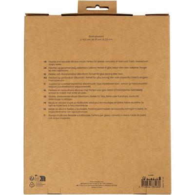 Creativ Company Siliconen vormen, mosselschelp, h: 2,5 cm, l: 14,5 cm, b: 14 cm, 1 stuk