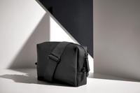 Atlantis BG334 Matte PU Cross Body Bag - Nude-Pink - 20 x 15 x 6 cm - thumbnail