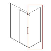 Zijwand BWS D&R Design 100x200cm Helder glas - thumbnail