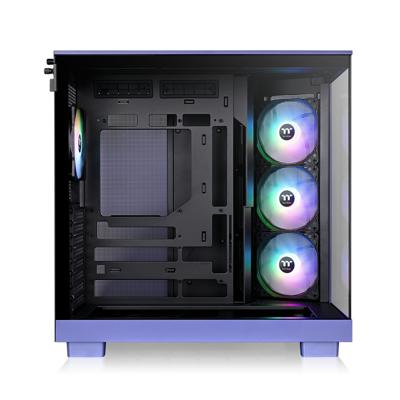 PC-behuizing (zonder voeding) - THERMALTAKE - View 380 XL TG ARGB - Mid-tower - ATX-vormfactor - 4x120mm A-RGB - Future dusk