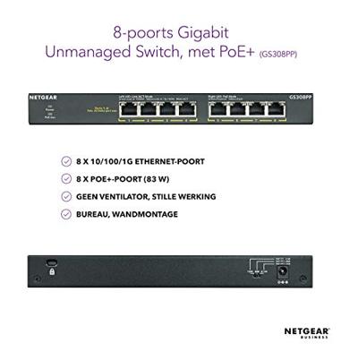 Netgear GS308PP switch