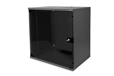 Digitus DN-19 12-U-S-SW 19inch-wandkast (b x h x d) 540 x 595 x 400 mm 12 HE Zwart (RAL 9005) Digitus DN-19 12-U-S-SW 19inch-wandkast (b x h x d) 540 x 595 x 400 mm 12 HE Zwart (RAL 9005)