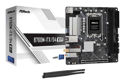 Asrock B760M-ITX/D4 WiFi Intel B760 LGA 1700 mini ITX