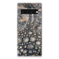 Google Pixel 6 Pro | TPU Hoesje | Krokodillenprint - thumbnail
