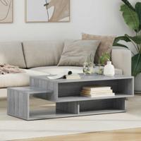 Salontafel Grijs Sonoma 105 x 50 x 32,5 cm Bewerkt hout - thumbnail