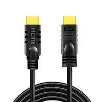 LogiLink CHA0030 HDMI-kabel HDMI Aansluitkabel HDMI-A-stekker, HDMI-A-stekker 30.00 m Zwart 4K UHD, Vergulde steekcontacten - thumbnail