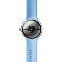 Google Pixel Watch 2 – het beste van Google en Fitbit – hartslagmeting, stressmanagement en veiligheidsfuncties – Android – aluminium behuizing in gepolijst zilver – sportarmband in Bay – LTE - thumbnail