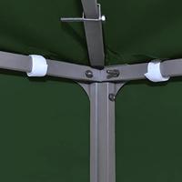 VidaXL Vervangend tentdoek prieel 310 g/m² 3x4 m groen - thumbnail