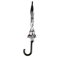 Esschert Design Paraplu Vogelkooi 81 cm Transparant/Zwart - thumbnail