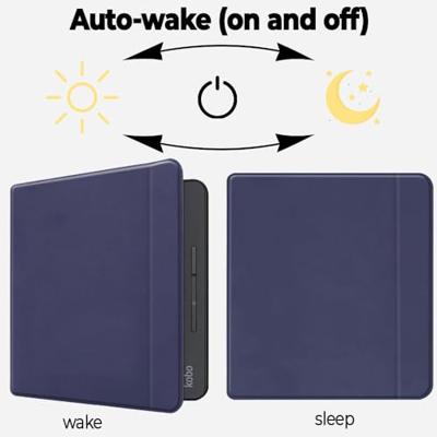 Lunso Kobo Forma hoes (8 inch) - sleepcover - Blauw