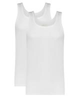 2-Pack Basics Heren singlet - 32324 - Biologisch katoenen heren onderhemd / hemd heren - thumbnail
