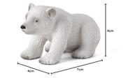 Mojo wildlife zittende ijsbeerwelp 387021 - thumbnail
