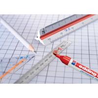Edding Permanentmarker | rood | streepbreedte 1,5-3 mm ronde punt | 10 stuks - 4-3000002 - thumbnail