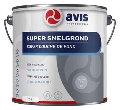 Avis Super Snelgrond - Grijs Avis Super Snelgrond - Grijs