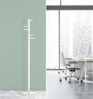 Kapstok MAUL Caurus staand wit - thumbnail