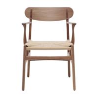 Carl Hansen CH26 Stoel Walnoot Gelakt - thumbnail
