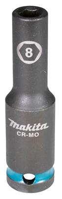 Makita E-16405 Impact Black Krachtdop 1/2" lang | 8 mm - thumbnail