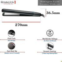 Remington S3700 Stijltang Zwart - thumbnail