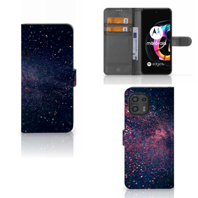Motorola Edge 20 Lite | Book Case | Stars