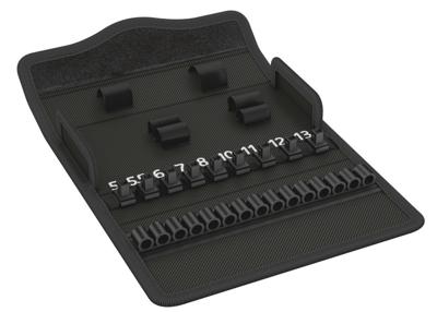 Wera Vouwetui voor Kraftform Micro-sets met hoogstens 12 delen, leeg, 235 x 115 mm - 1 stuk(s) - 05136467001
