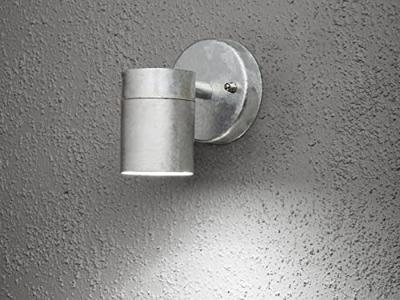KonstSmide WandspotModena Downlight 9cm zinkgrijs - 7572-320 - thumbnail