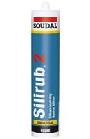 Soudal silirub 2 | siliconenkit | teak | 300 ml - 102421 - thumbnail