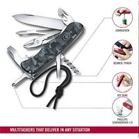 Victorinox Skipper W 0.8593.W942 Zwitsers zakmes Aantal functies 18 Zwart, Camouflage - thumbnail