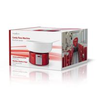 Nedis Suikerspinmachine | 500 W | Rood / Wit | 1 stuks - FCCM100FRD FCCM100FRD - thumbnail