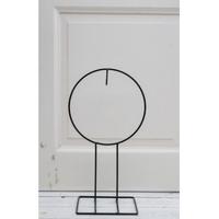Kranshanger op voet 26xh47cm zwart - thumbnail