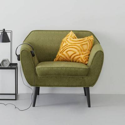 Woood fauteuil Rocco velours Woood fauteuil Rocco velours