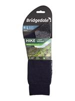 Bridgedale Lightweight Merino Performance Boot Heren Wandelsok Navy Grey M - thumbnail