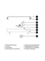 Home sweet home plafondkap 2L beton - thumbnail