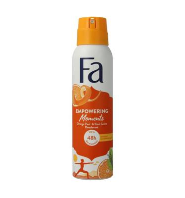Fa Empowering Moments Orange Peel & Basil Deodorant