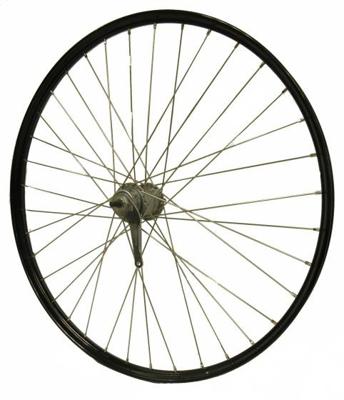 Achterwiel 28-15/8-13/8 Nexus 3V RN RVS spk zwart velg