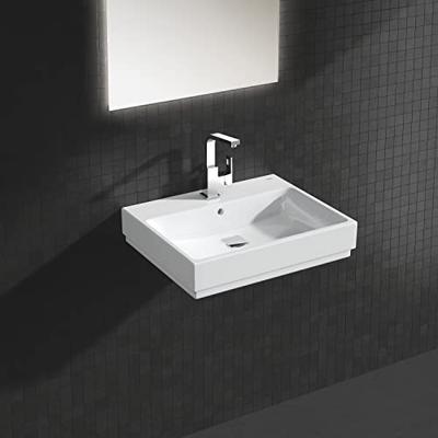 Grohe Eurocube Wastafelkraan Verhoogd Met Waste Chroom