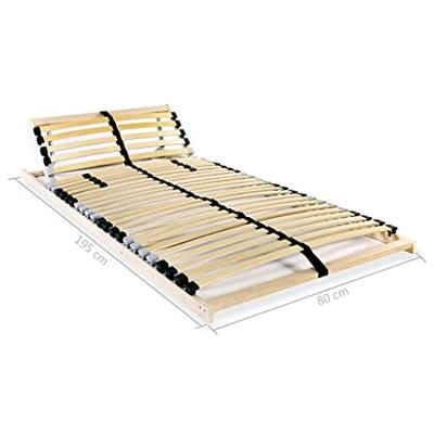 Lattenbodem met 28 latten 7 zones 80x200 cm