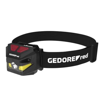 Gedore Hoofdlamp LED werkt op een accu 260 lm