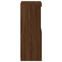 Dressoir met LED-verlichting 41x37x100 cm bruineikenkleurig - thumbnail