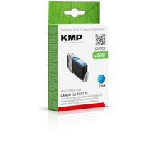 KMP Inktcartridge vervangt Canon CLI-571C XL Compatibel Cyaan C107CX 1569,0003 - thumbnail