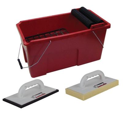 Rubi Set Rubiclean Pro | Lijmspaan, Spons en Inwasspaan) - 68902 Rubi Set Rubiclean Pro | Lijmspaan, Spons en Inwasspaan) - 68902