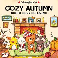 Cute & cozy coloring Cozy autumn - thumbnail
