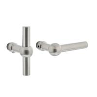 Deurkruk L/T-model RVS - thumbnail