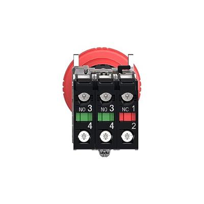 Schneider Electric XB4BS8442 Noodstopschakelaar IP67 1 stuk(s)