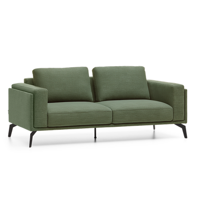 2,5-Zitsbank Panama Donkergroen Stof