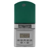 Digitale tijdschakelaar voor buiten - 8A - 1800W - IP44 - 24/7 programma - thumbnail