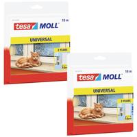 tesa UNIVERSAL 05412-00500-00 Afdichtingstape Wit (l x b) 10 m x 9 mm 2 stuk(s) - thumbnail